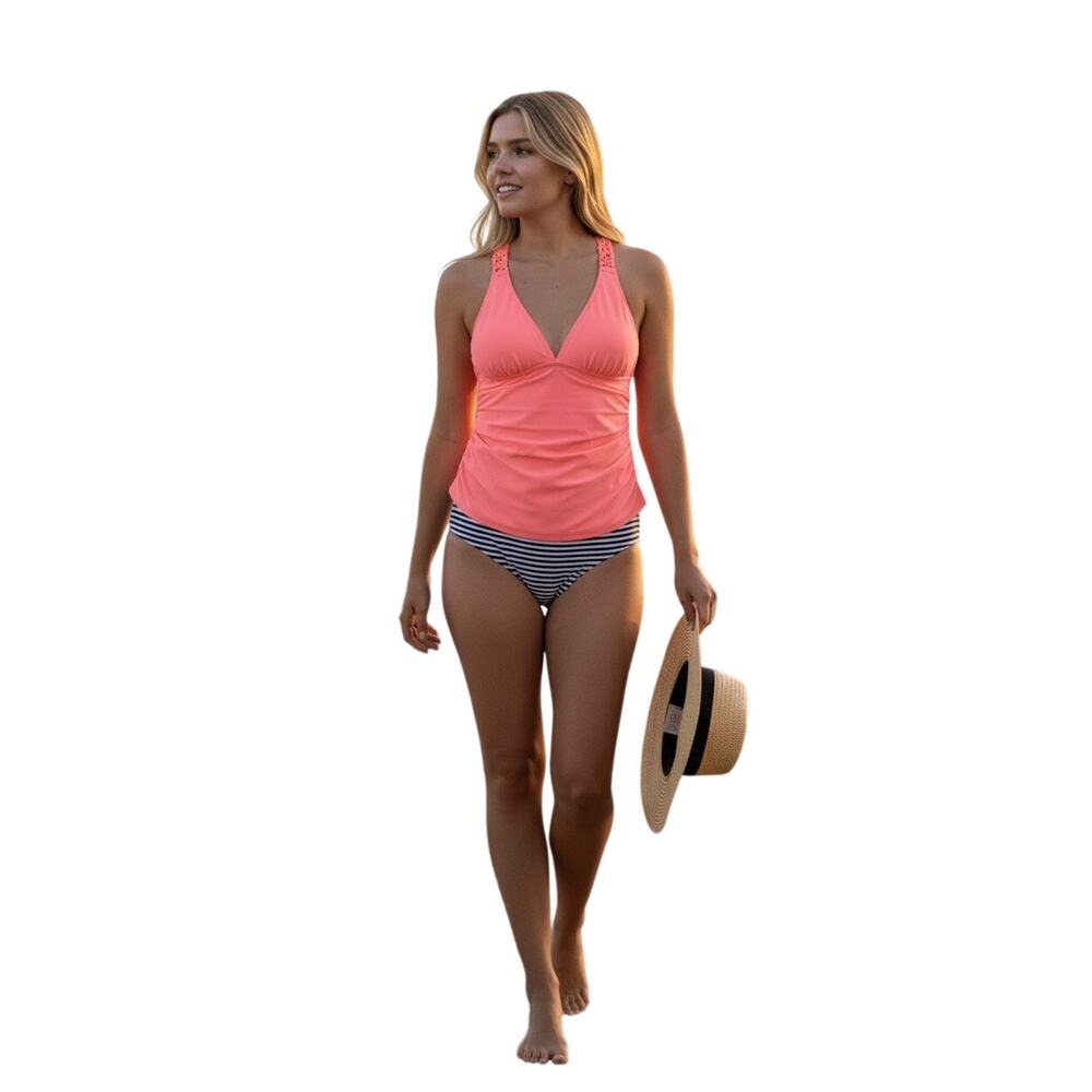 Holipick Women Multicolor 2 Piece Tankini Set Size XS - NWT
